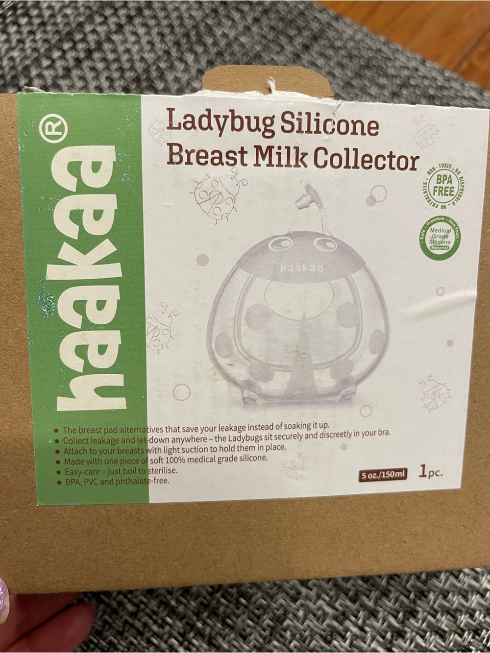 Haakaa Ladybug Silicone Breast Milk Collector